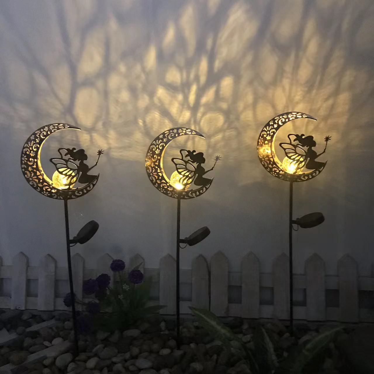Outdoor Courtyard Plug-in Camping Lamp LED Flame LED Lights Outdoor Courtyard Light Decoration