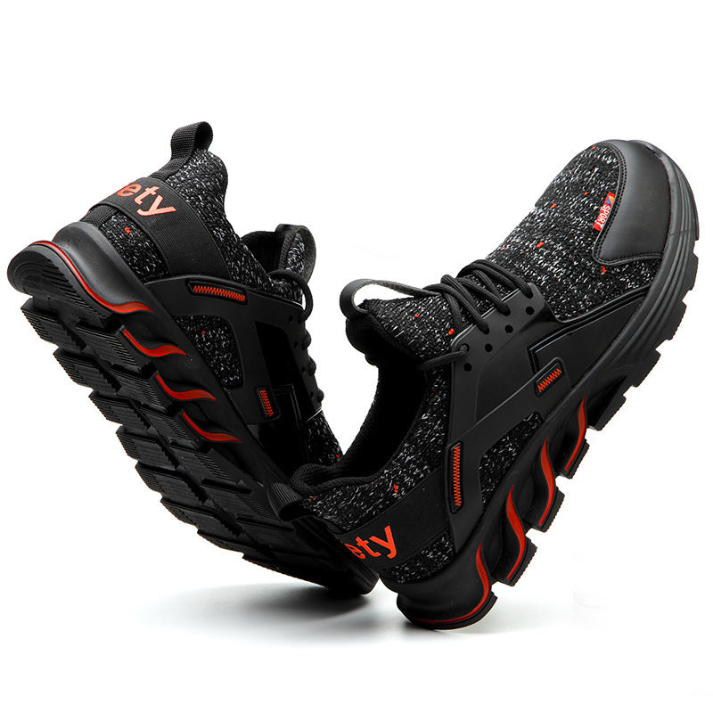 Labor insurance shoes toe shoes