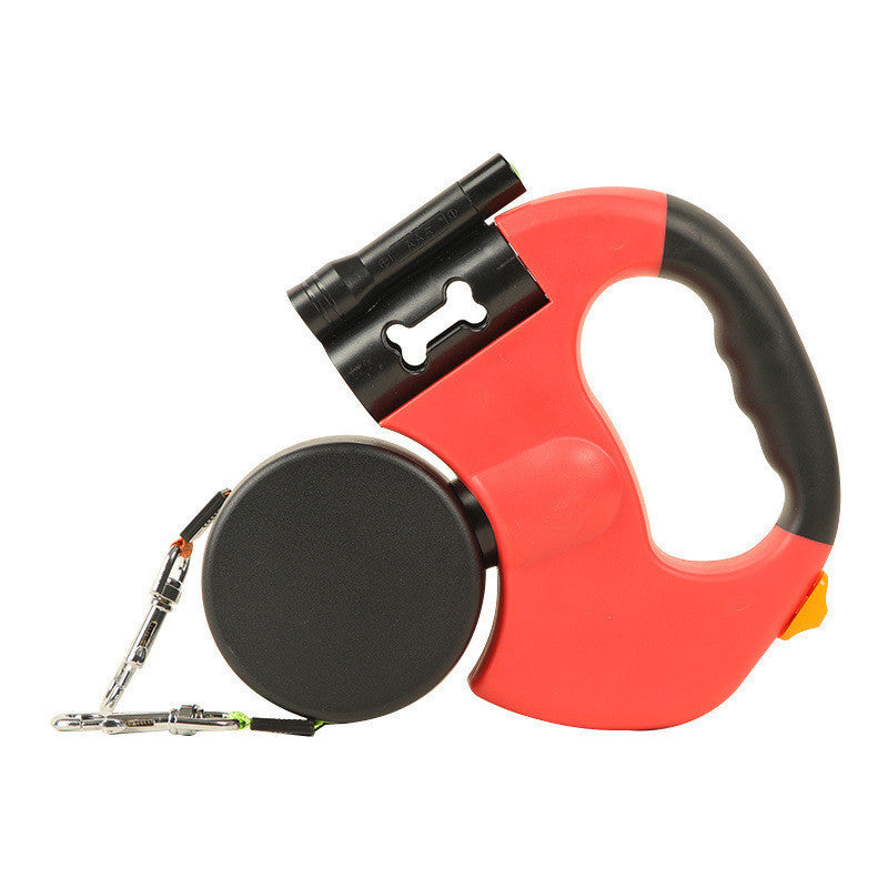 Automatic Telescopic Traction Rope With Light One Tow Two Double-head Tractor