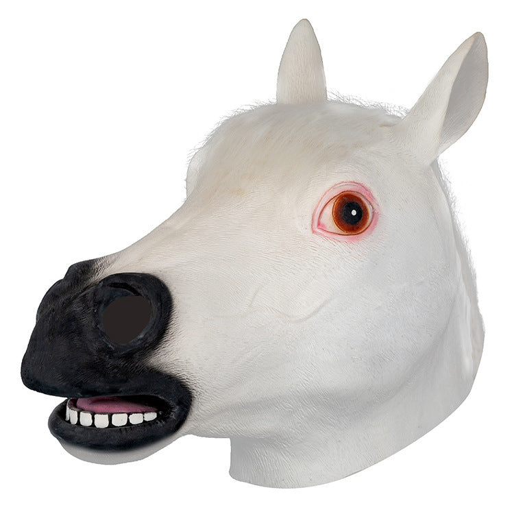 Halloween Latex Mask Animal Horse Head
