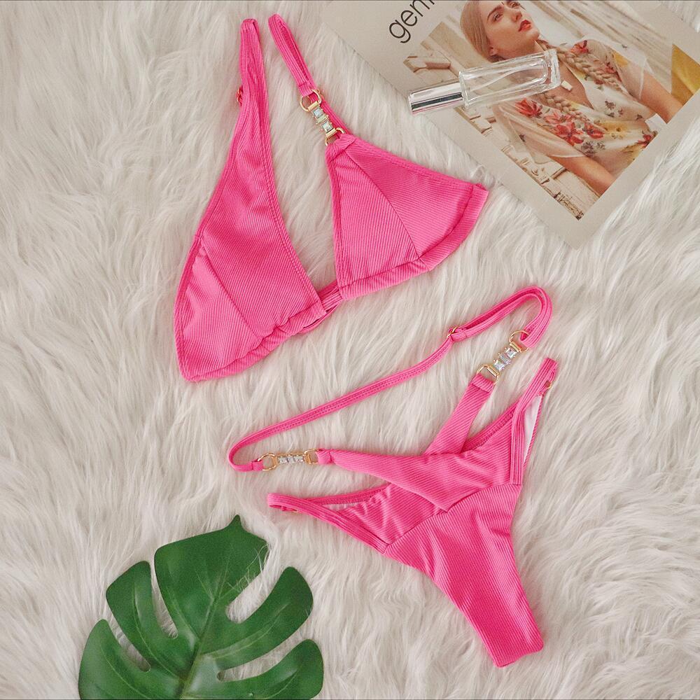 Multicolor European And American Bikini Crystal Diamond