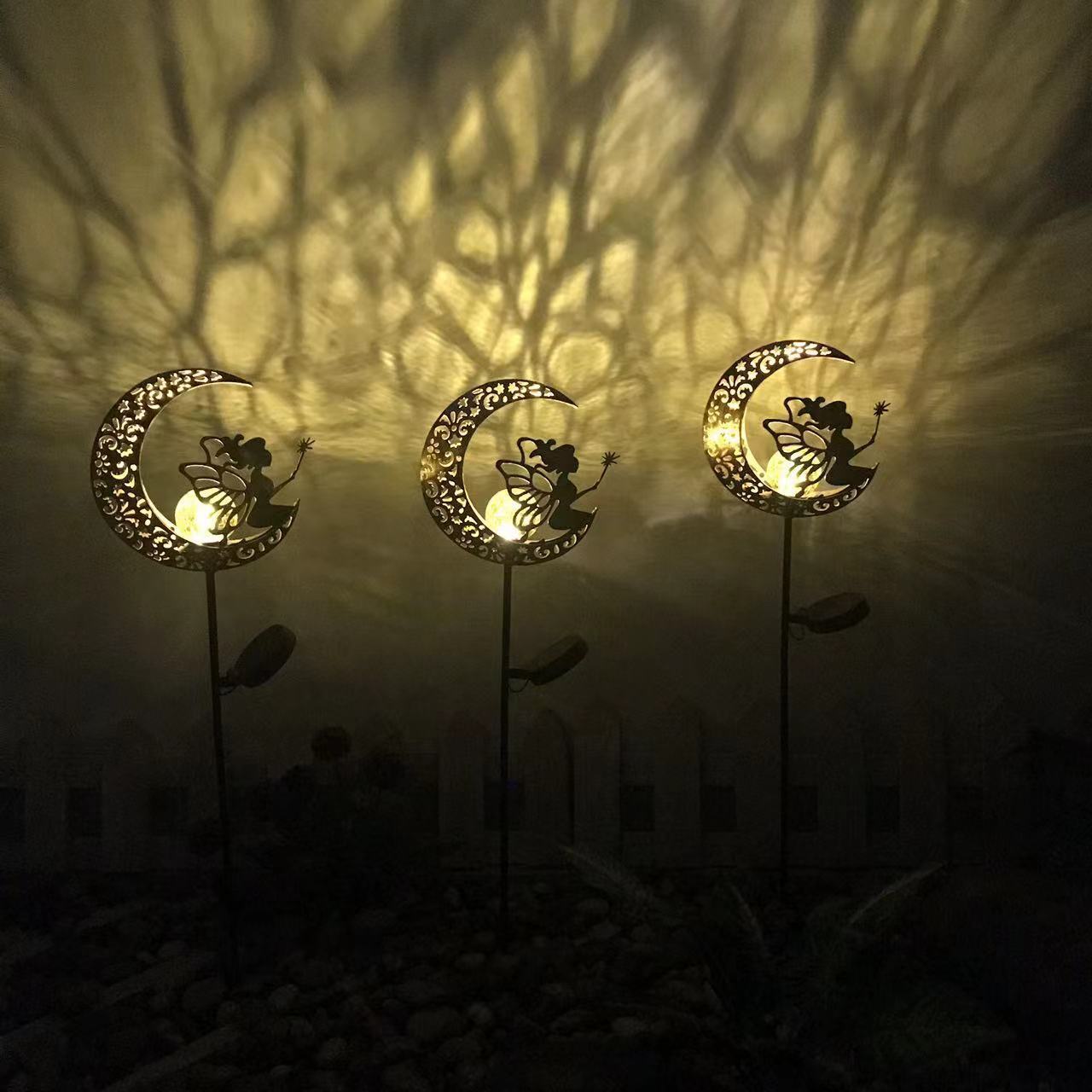 Outdoor Courtyard Plug-in Camping Lamp LED Flame LED Lights Outdoor Courtyard Light Decoration
