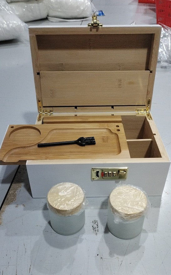 Storage Organizer Wooden Bamboo Box