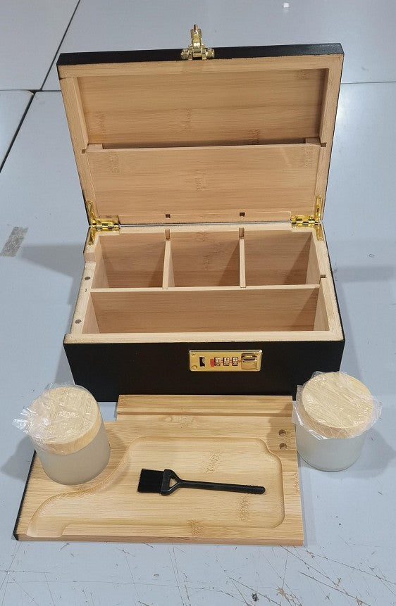 Storage Organizer Wooden Bamboo Box