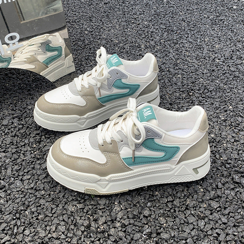Low-top Thick Bottom Autumn And Winter Ins Casual Sports Skate Shoes Women