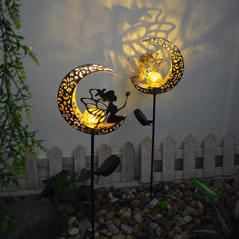 Outdoor Courtyard Plug-in Camping Lamp LED Flame LED Lights Outdoor Courtyard Light Decoration