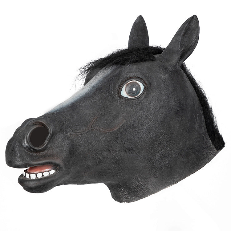 Halloween Latex Mask Animal Horse Head