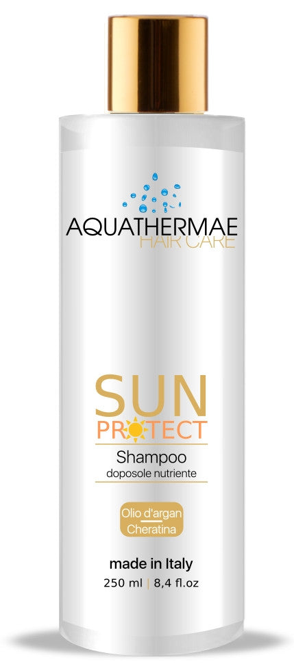 Kit solare protettivo e nutriente, capelli sani e protetti, argan e cheratina