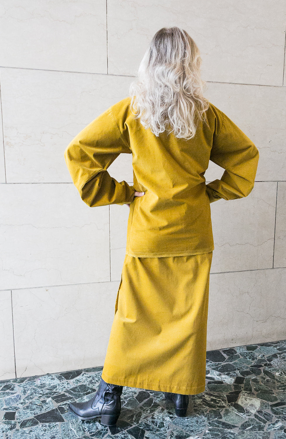 Extra long wrap skirt-2