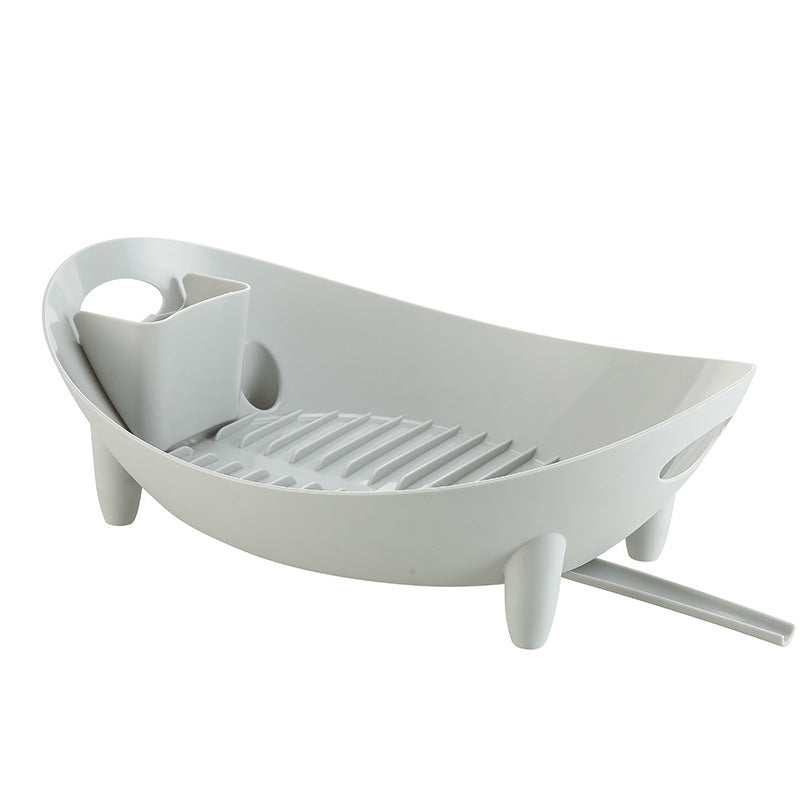 Household Kitchen Drain Bowl Rack Tableware Storage Box
