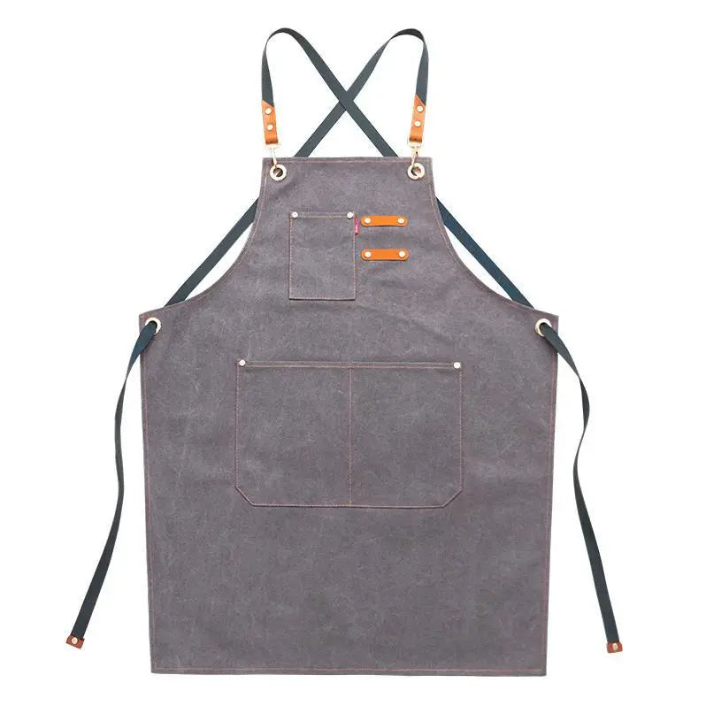 Household Simple Denim Canvas Apron