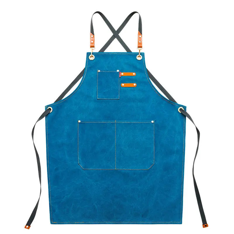 Household Simple Denim Canvas Apron