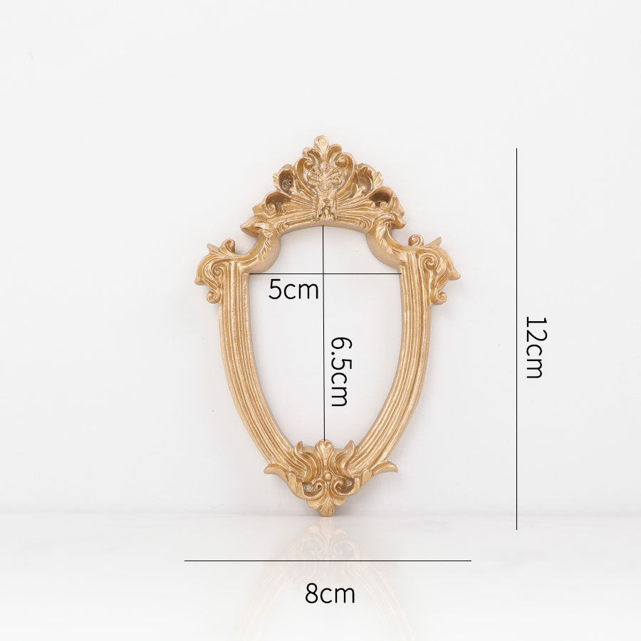 Golden Retro Photo Frame Art Jewelry Decoration Home Decoration