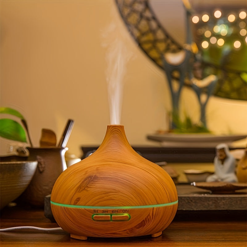 550ML Aromatherapy Oil Diffuser, Auto Shut-Off When Water Runs Out - Essential Oil Aromatherapy Diffuser With 6 Bottles Of 10ML Essential Oil Set --Sales On Temu And Shein Are Prohibited