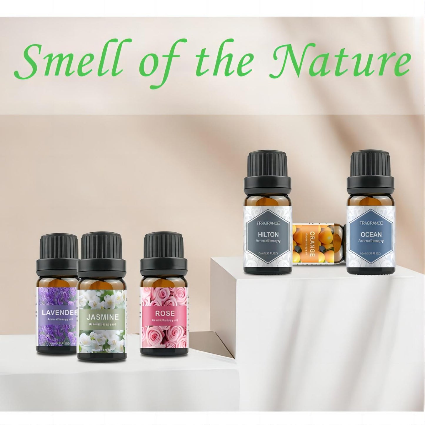 550ML Aromatherapy Oil Diffuser, Auto Shut-Off When Water Runs Out - Essential Oil Aromatherapy Diffuser With 6 Bottles Of 10ML Essential Oil Set --Sales On Temu And Shein Are Prohibited