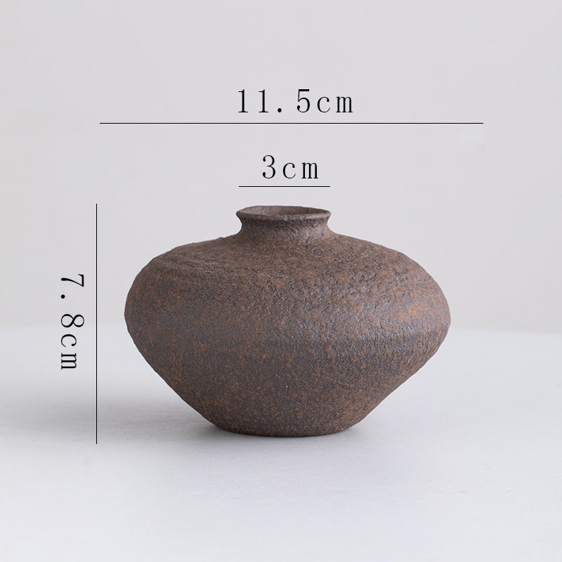 Small Vase Living Room Hydroponic Flowers Flower Arrangement Decoration