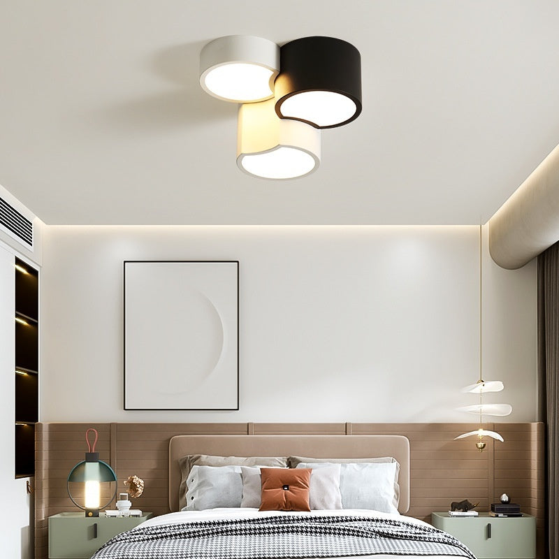 Bedroom Ceiling Lamp Minimalist Black And White Corridor Aisle Light