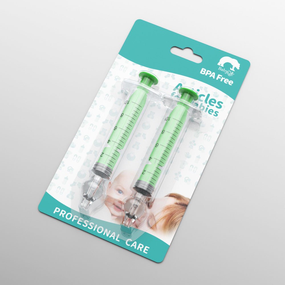 Needle-Tube Baby Nasal Washing Device, Children, Infants And Young Children With Nasal Washing Device