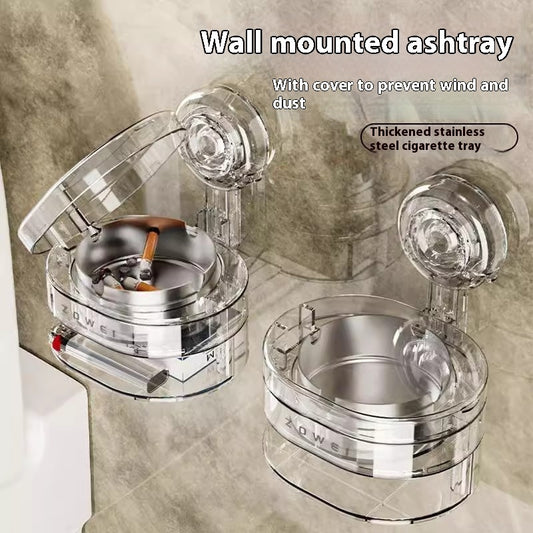 Suction Cup Wall-mounted Minimalist Creative Ashtray