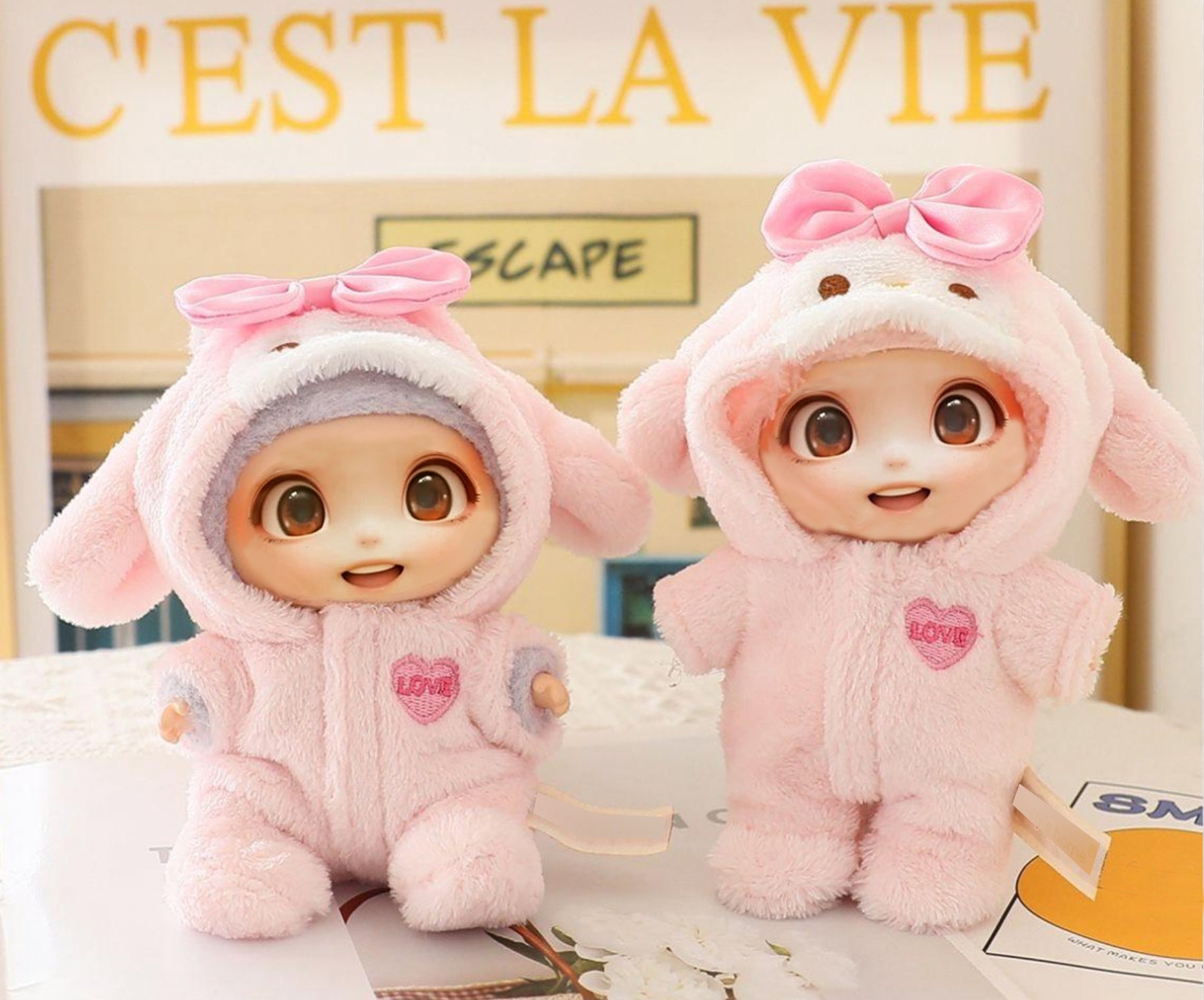1PCS Doll Clothes Outfit Set For LABUBU 15CM-17CM Doll, Adorable Dress Up Accessories For Doll - Dolls Not Included