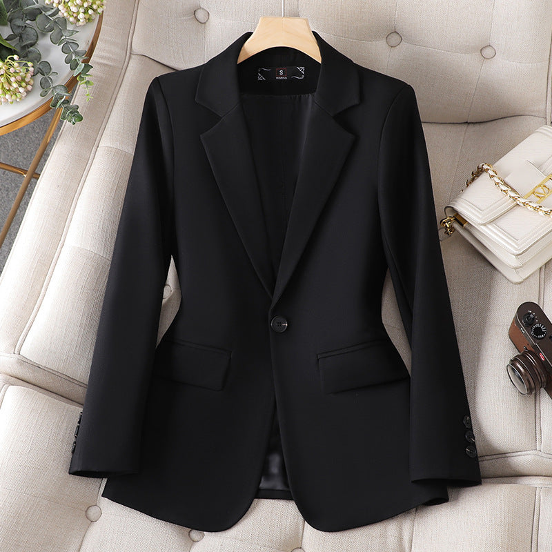 Women's Short Spring High-grade Temperament Casual Suit Top