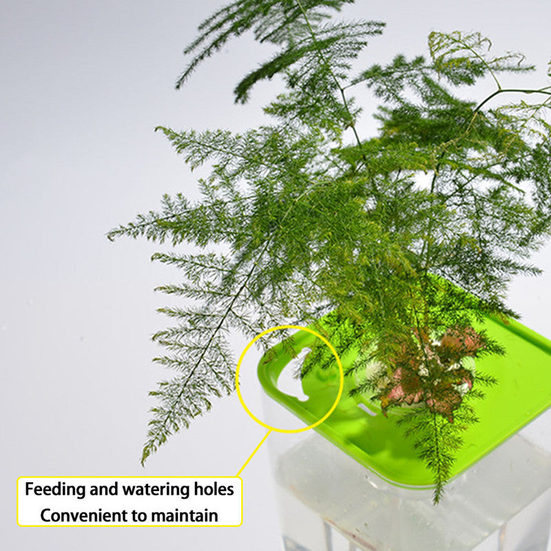 Free water change creative desktop fish tank