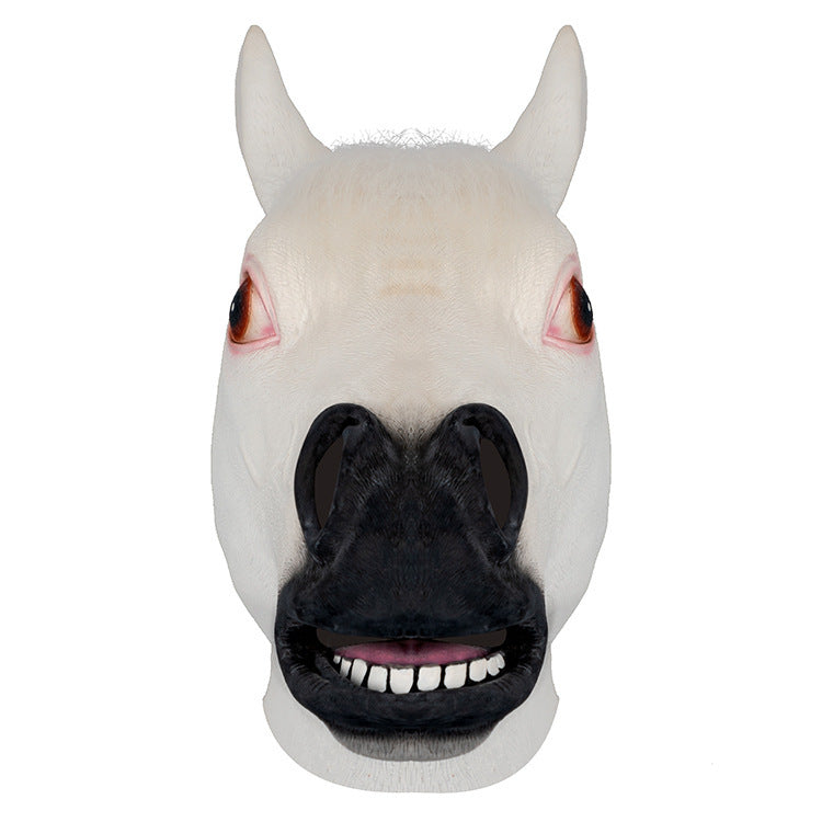 Halloween Latex Mask Animal Horse Head