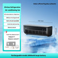 Refrigeration Wall Hanging Rechargeable Fan Household Stand Remote Control