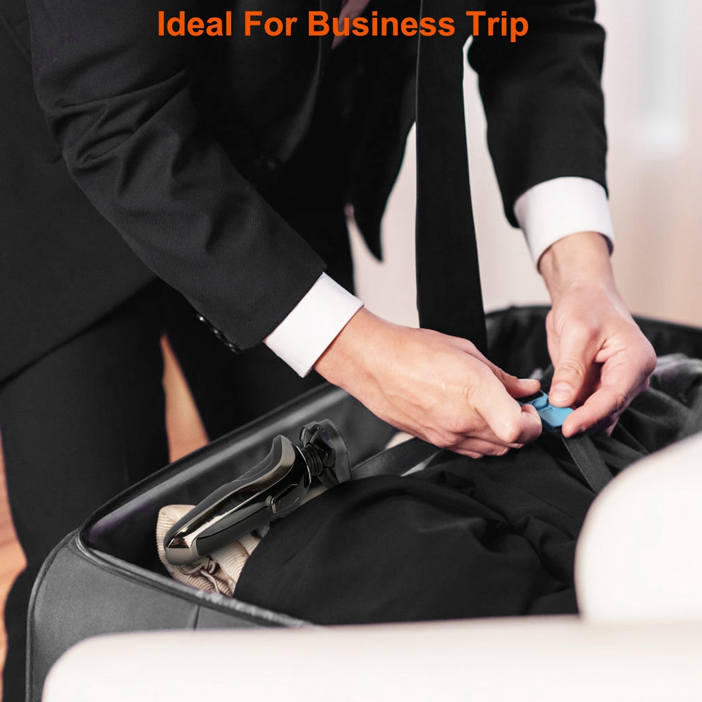 1Pack 5 In 1 Electric Razor Shaver Rechargeable Cordless Head Beard Trimmer Shaver Kit IPX6 Waterproof Dry Wet Grooming Kit