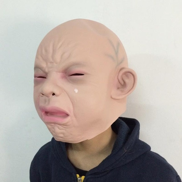 Environmental protection latex mask dance props