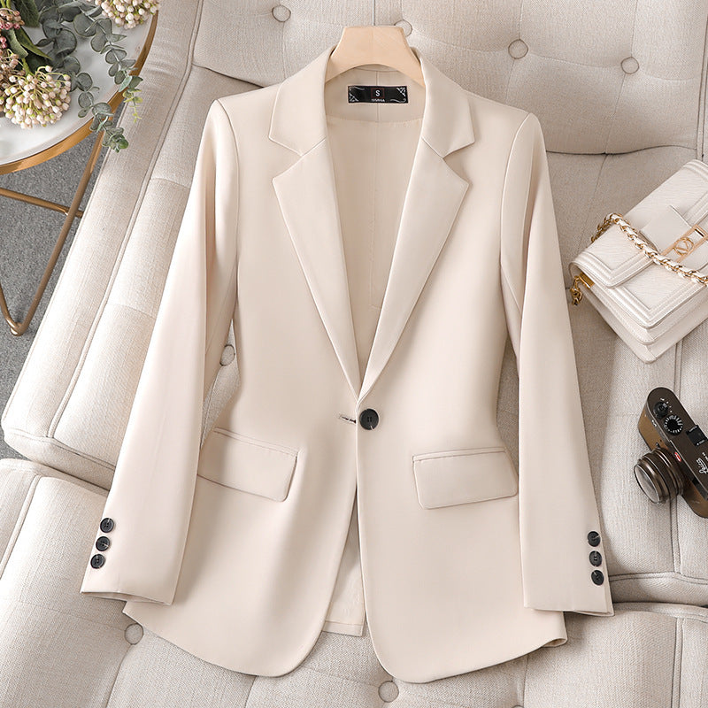 Women's Short Spring High-grade Temperament Casual Suit Top