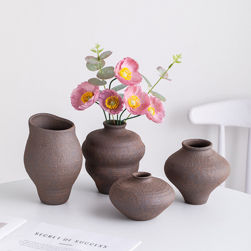 Small Vase Living Room Hydroponic Flowers Flower Arrangement Decoration