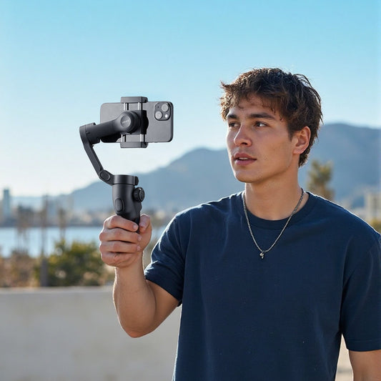 Gimbal Stabilizer For Smartphone 3-Axis Phone Gimbal For Android IPhoneFoldable