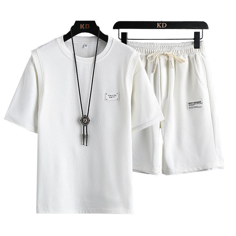 Suit Short Sleeve T-shirt Men's Summer