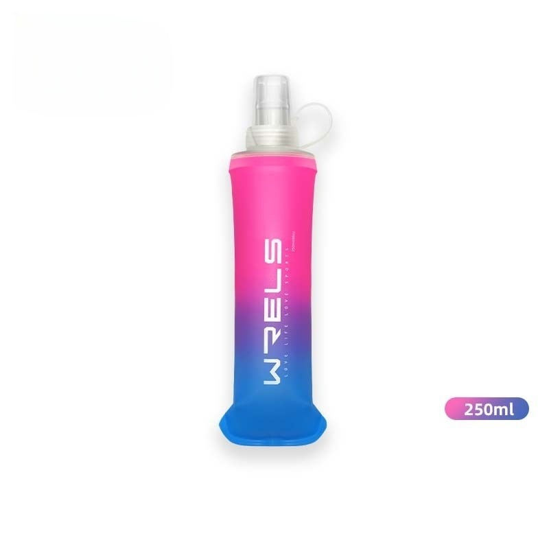 Foldable Soft Water Bottle Outdoor Sports Silicone Cup For Water