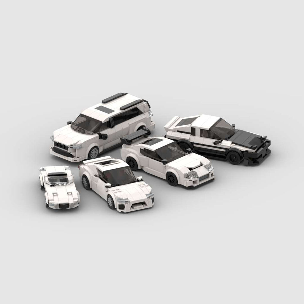 Building Blocks Siena Small Particle MOC Model Children's Handmade Stereo Puzzle Toys