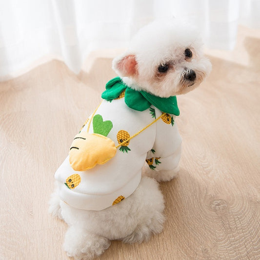 Fashion Cute Cartoon Pet Autumn And Winter Clothes
