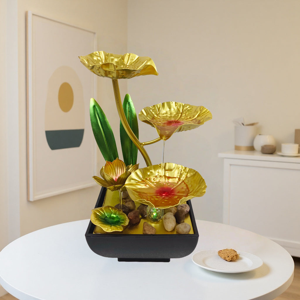 Affordable Luxury Home Decor Item Wrought-iron Water Feature Ornament