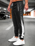 Gradient Color Sports Men Casual Running Trousers