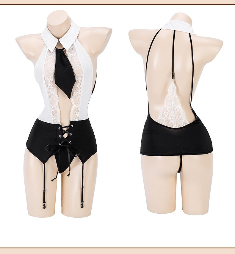 Women's Buttock Wrap Professional Secretary Uniform Suit