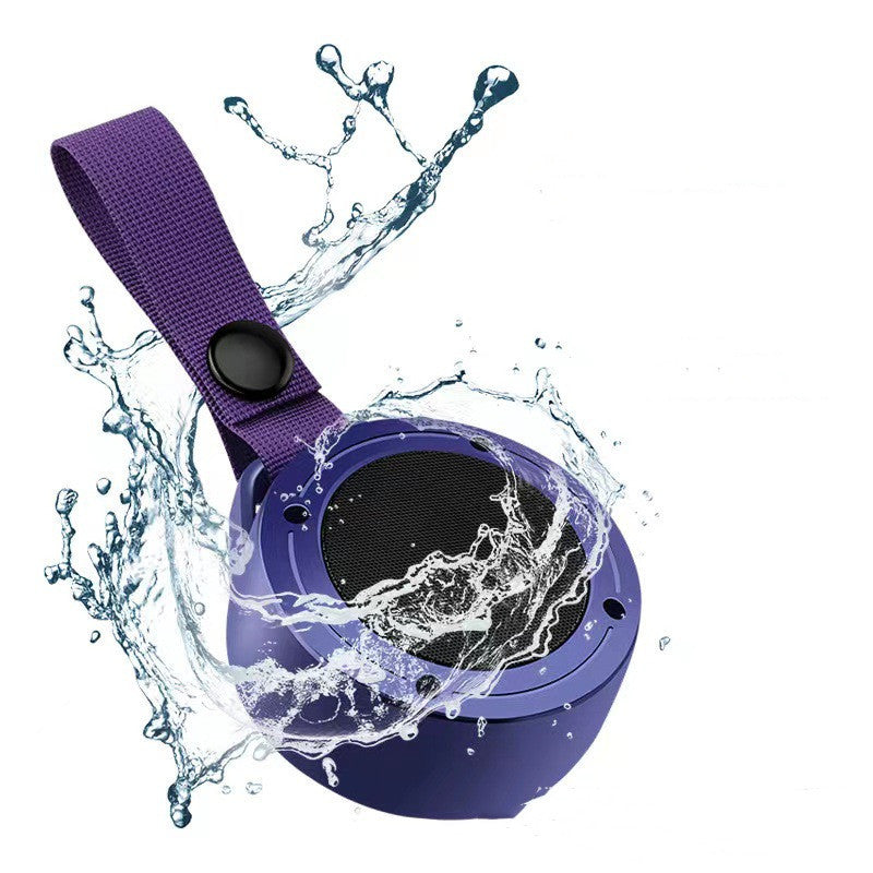 Outdoor Portable Wireless Bluetooth Speaker With Colored Light Bluetooth 5.0 Waterproof Riding Small Sound