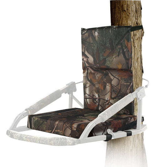 1Pc Foldable Tree Stand Seat Replacement Camouflage Waterproof Oxford Cloth Hunting Treestand Seat Cushion For Hunting Climber Deer Ladder