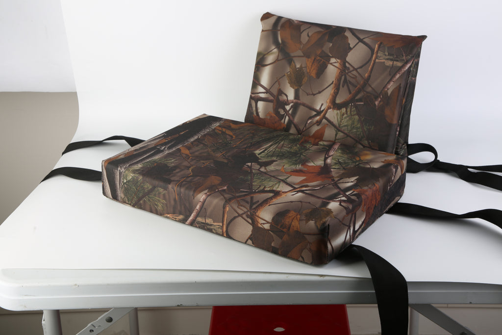 1Pc Foldable Tree Stand Seat Replacement Camouflage Waterproof Oxford Cloth Hunting Treestand Seat Cushion For Hunting Climber Deer Ladder