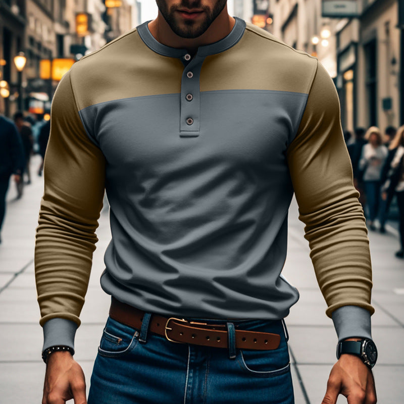 American Slim Fit Commute Henley Shirt
