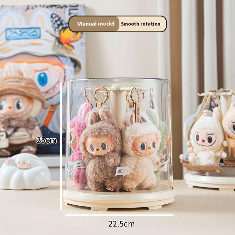 Pendant Display Box Rotating Transparent