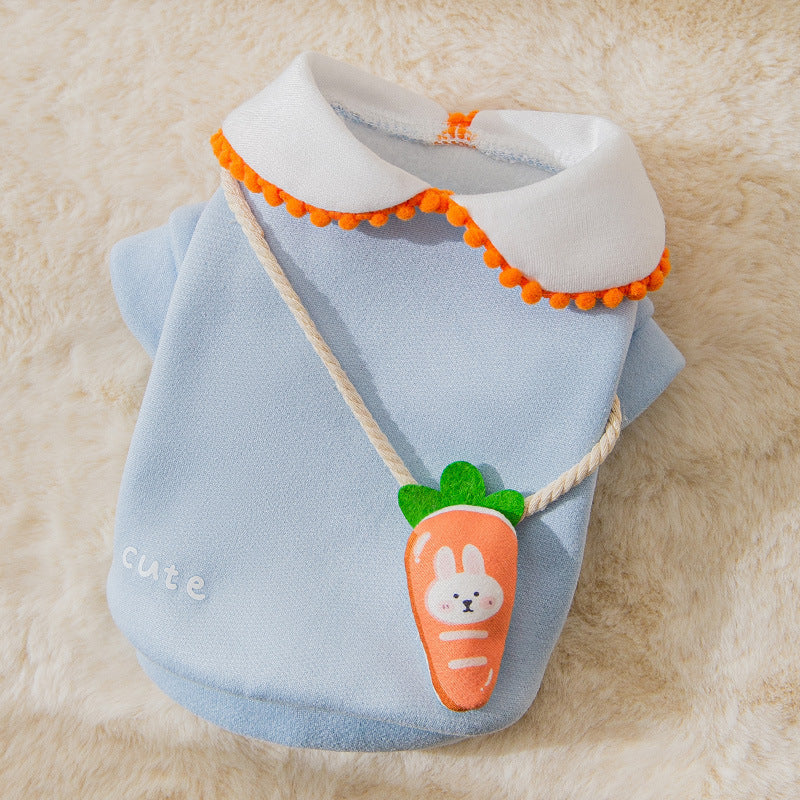 Fashion Cute Cartoon Pet Autumn And Winter Clothes