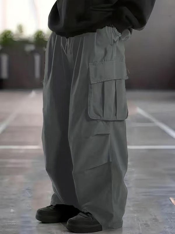 Mens Jogger Pants Wide-leg Pants Culottes And Relaxed Straight-leg Pants