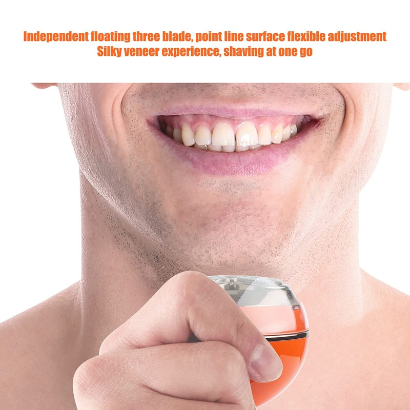 Electric Shavers For Men Wet And Dry Rechargeable Mens Razor Waterproof Electric Razor Portable Face Shaver Cordless Travel USB Charging