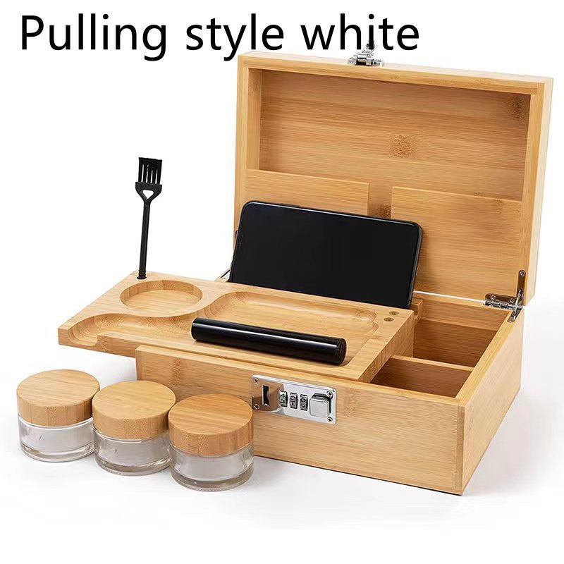 Storage Organizer Wooden Bamboo Box
