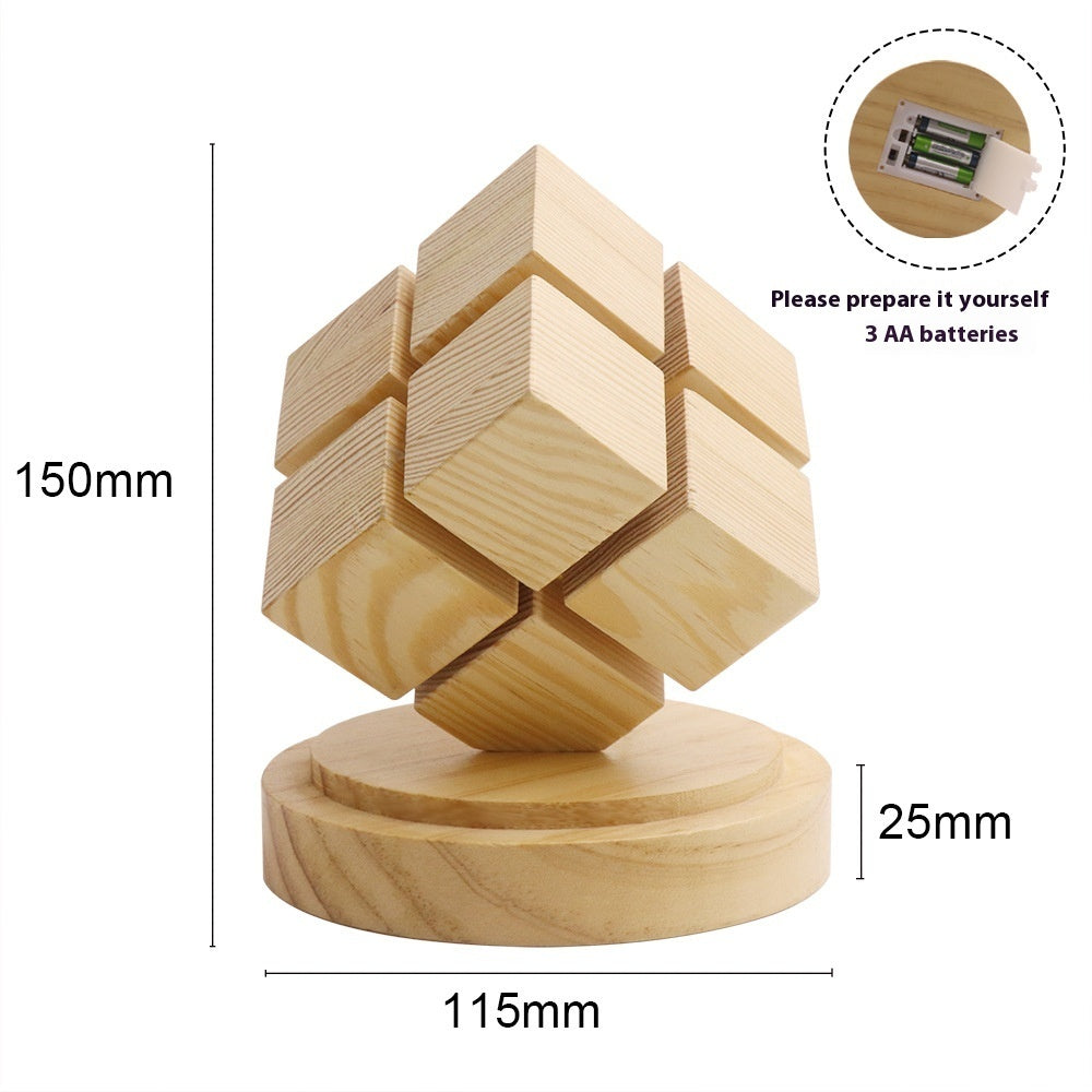 Creative Fourth-order Rubik's Cube Small Night Lamp Decoration Bedside
